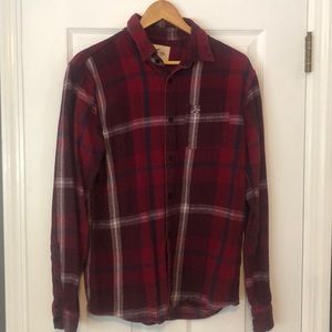 Hollister Flannel Button Down Shirt